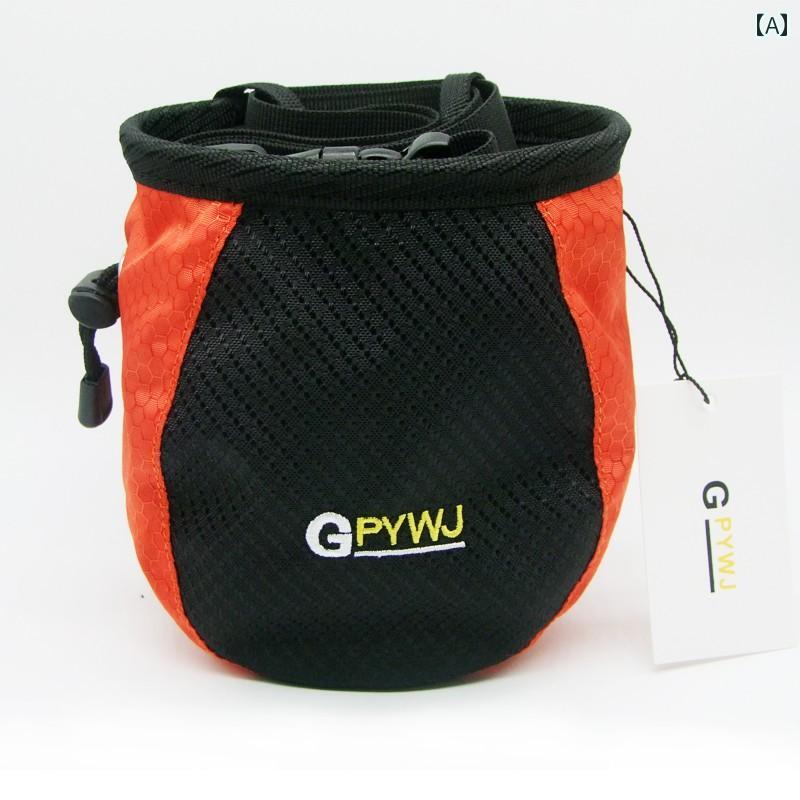 CE 屋外 登山 パウダー バッグ ボルダリング 収納 マグネシウム Shenshou スポーツ 60グラムの 付きオ..