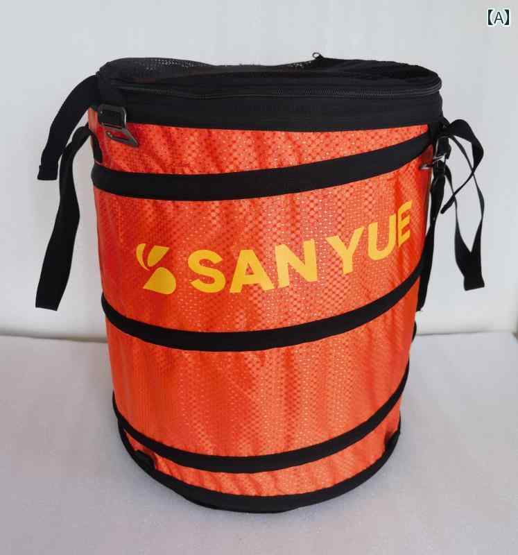 屋外 クライミング ロープ フレーム バケット バッグ 収納 ゴミ 箱 マグネシウム パウダー 洞窟 救助 折りたたみ 式 積載 可能