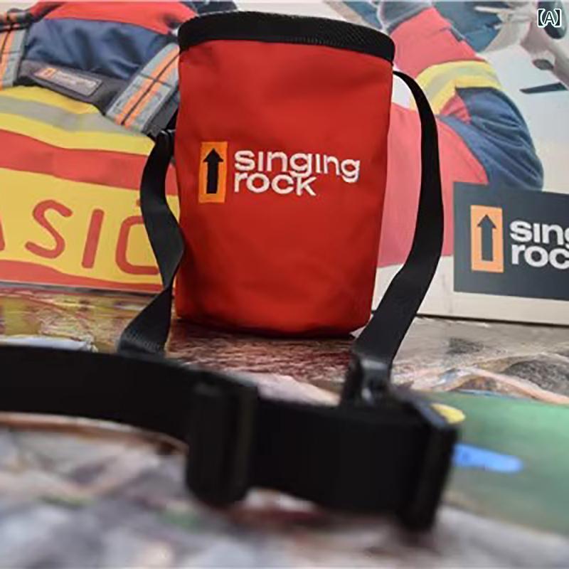 クライミング マグネシウム パウダー バッグ アウトドア ワイルド ボルダリング大容量 大人用 滑り止めカラフルカラーオシャレ