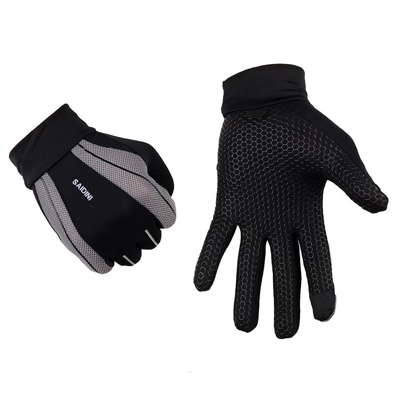 手袋 メンズ レディース スポーツ用手袋 メッシュ 通気性 滑り止め タッチパネル対応 アウトドア サイクル 春夏 紫外線対策 男性用 女性用 ポリエステル 黒 赤 グレー 青