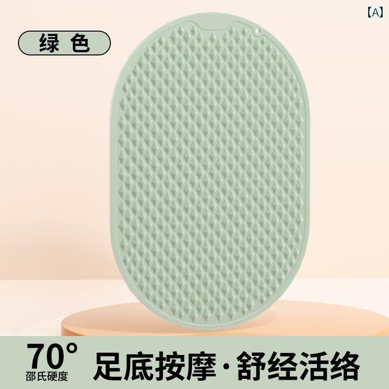 アップグレード 版の 指圧 板は 両面が 拡大 され 厚くなり スーパー ジョギングの 現場での ランニングの 家庭用 フットマッサージ マット 踏む ことが できます