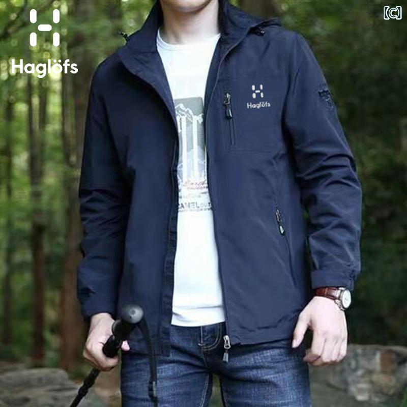 マッチスティック ジャケット メンズ 春秋 薄手 防風 アウトドア 登山 取り外し可...