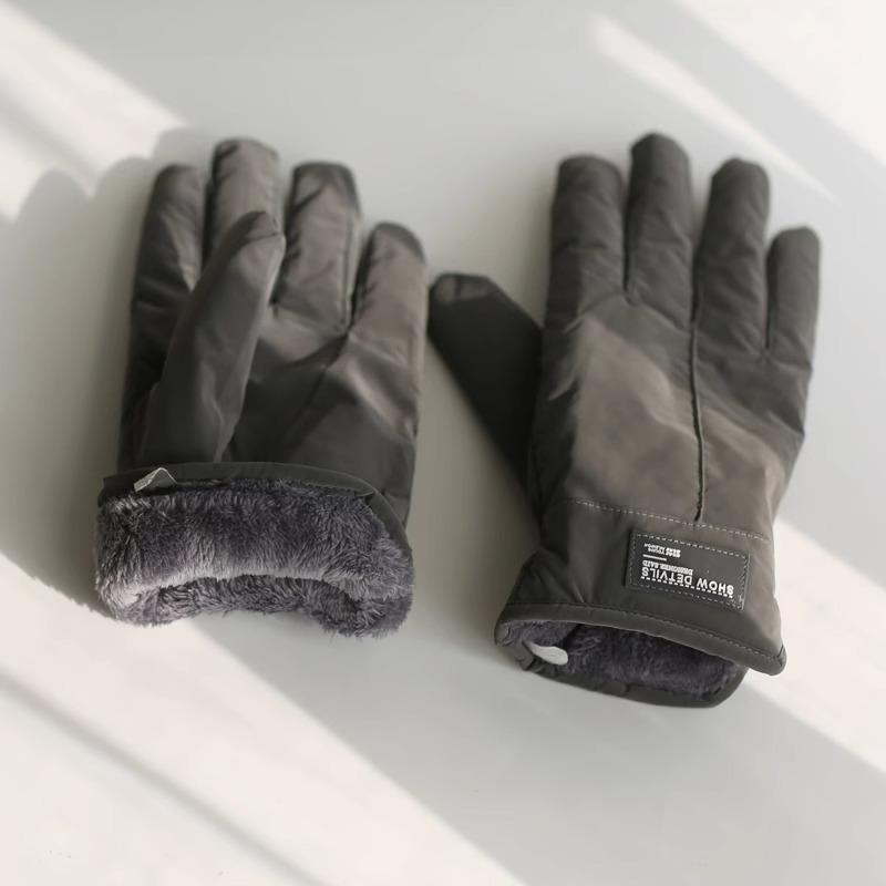 手袋 レディース 秋冬 防寒 グローブ スマートフォン対応 裏起毛 暖かい カーキグリーン ブラック グレー