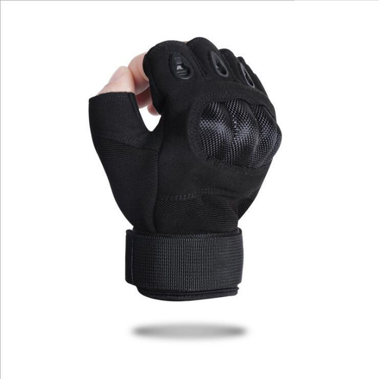 手袋 男性用 ブラックホーク タクティカルグローブ 指なし 耐摩耗 滑り止め スポーツ トレーニング バイク オートバイ 運転 アウトドア 手袋 黒 軍緑 茶色(x10)