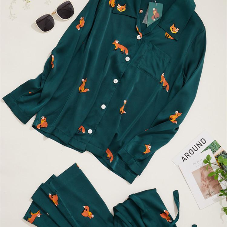 パジャマ レディース メンズ サテン 半袖 長袖 長ズボン 上下セット 薄手 ルームウェア 寝間着 部屋着 接触冷感 涼しい かわいい おしゃれ 夫婦 カップル ペアルック プレゼント ギフト ポリエステル