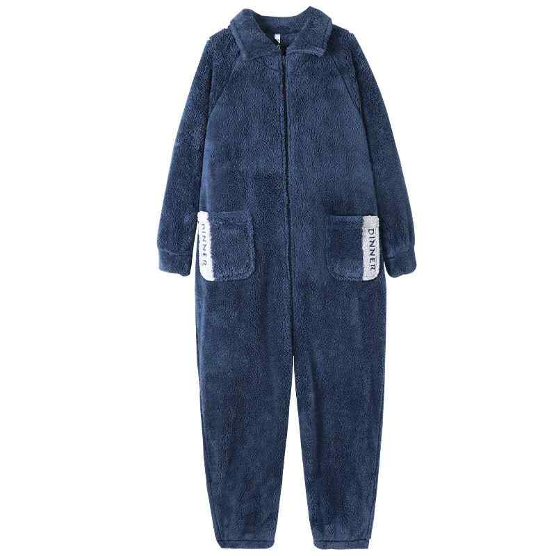 パジャマ メンズ 男性用 秋冬 フランネル 厚手 長袖 長ズボン 暖かい ルームウェア 部屋着 寝巻き 前開..