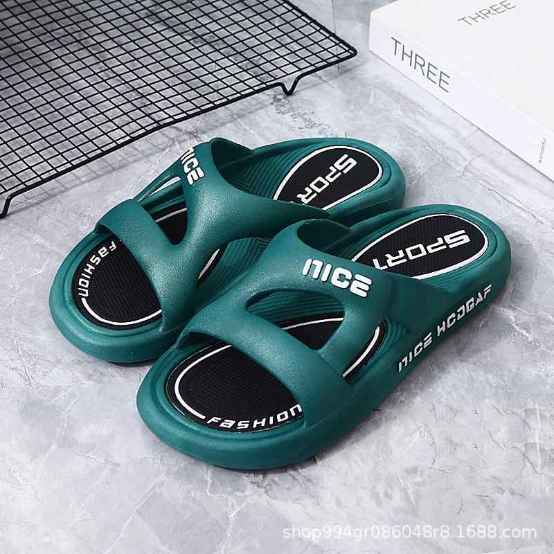 サンダル メンズ 男性用 スポーツサンダル ビーチサンダル スリッパ 普段使い 室内履き 滑り止め 通気性 防臭 快適 軽量 カーキ 青 黒 緑(x3)