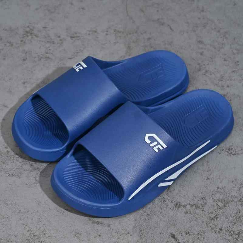 サンダル メンズ 男性用 室内履き スリッパ PVC 軽量 柔らかい 滑り止め ブルー グレー ブラック アウトドア 普段使い(x2)