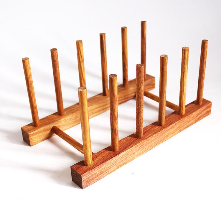 茶道具 木製 茶碗 盆 飾り棚 花梨木 鶏翅木 ディスプレイスタンド 3段 5段 7段 中国茶 プーアル茶(x2)