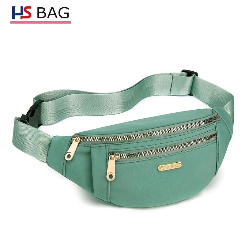 ウエストバッグ レディース オックスフォード布 スポーティー カジュアル 旅行 ポシェット スマホポー..