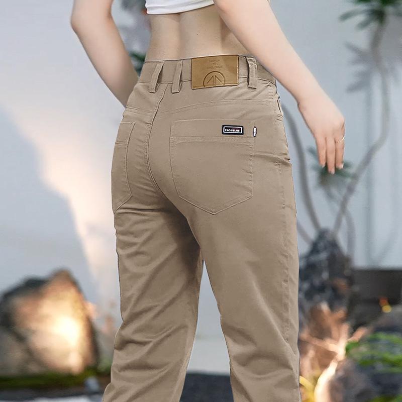 パンツ メンズ 男性用 伸縮性 ストレートパンツ ロングパンツ 普段使い 部屋着 アウトドア 春秋冬 秋冬 グレー カーキ 綿