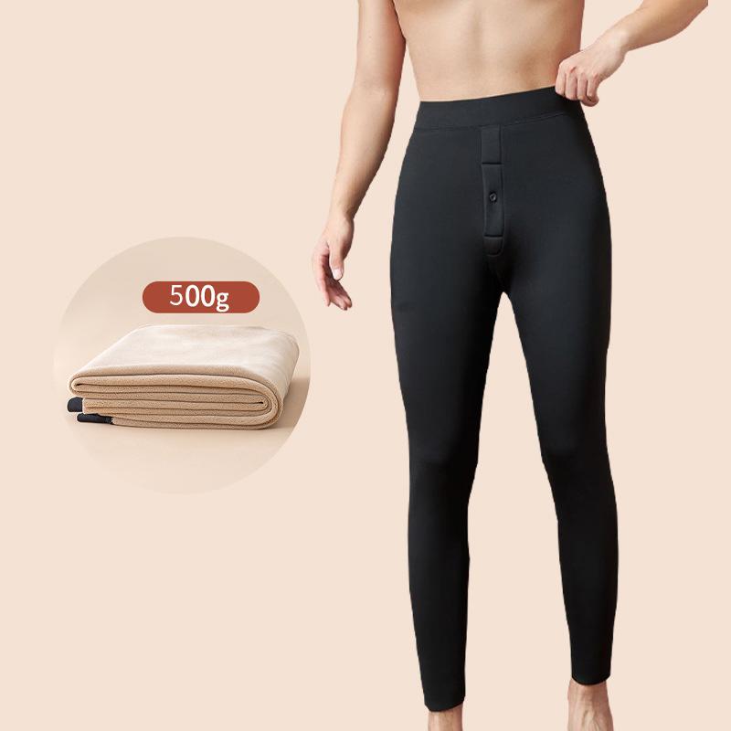 メンズ シャークパンツ 秋冬 厚手 裏起毛 防...の紹介画像2