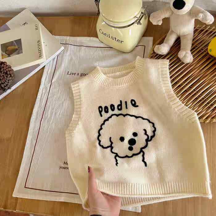 子供用ベスト ニットベスト 子供服 春秋 トップス 男の子 女の子 韓国 かわいい 普段使い おしゃれ 90 100 110 120 130 140