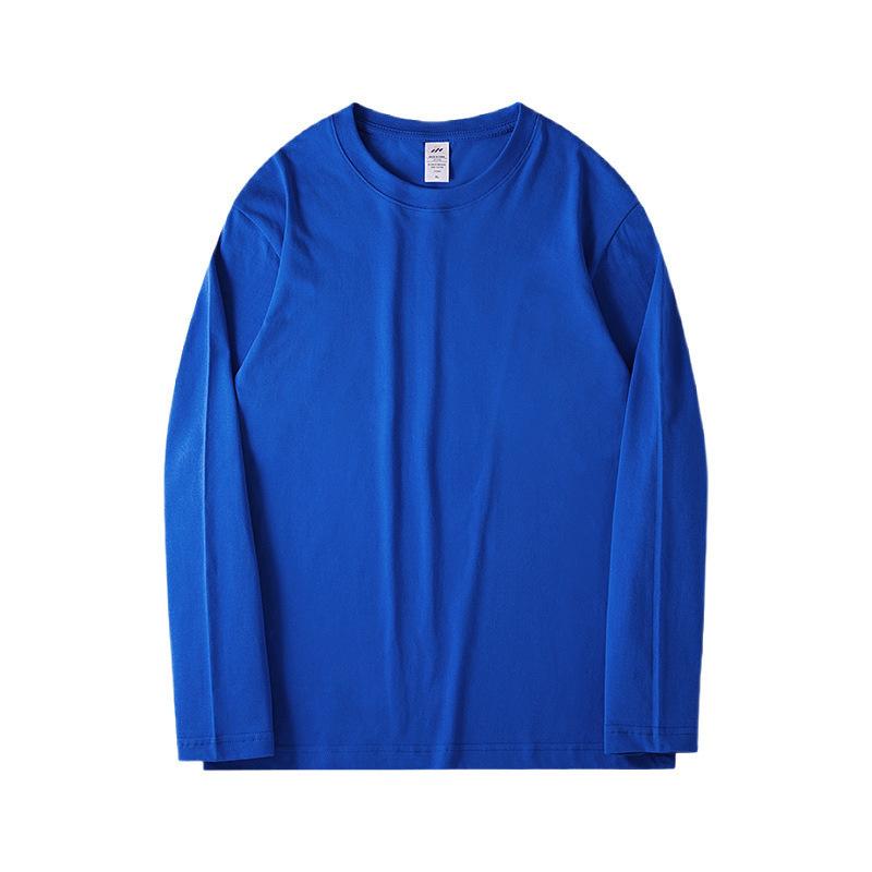 Tシャツ 男性用 長袖 トップス コットン 無地 ドロップショルダー カットソー プルオーバー 白 黒 グレー ピンク系 ブルー系 カジュアル 普段使い