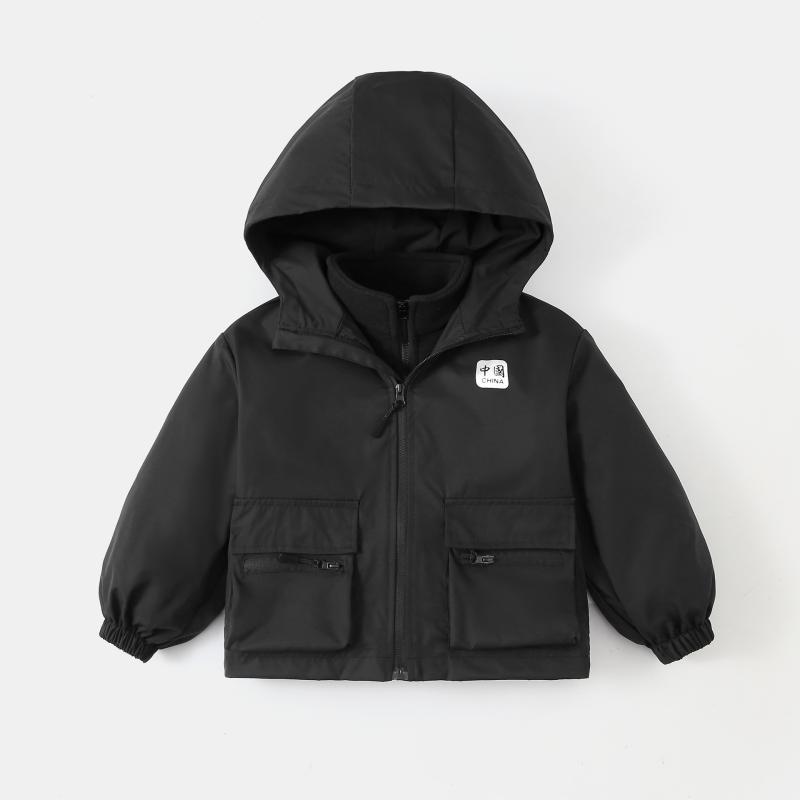 子供用マウンテンパーカー 中綿ジャケット 上下セット 中童 高学年 アウター 秋冬 防寒 スポーツ パー..