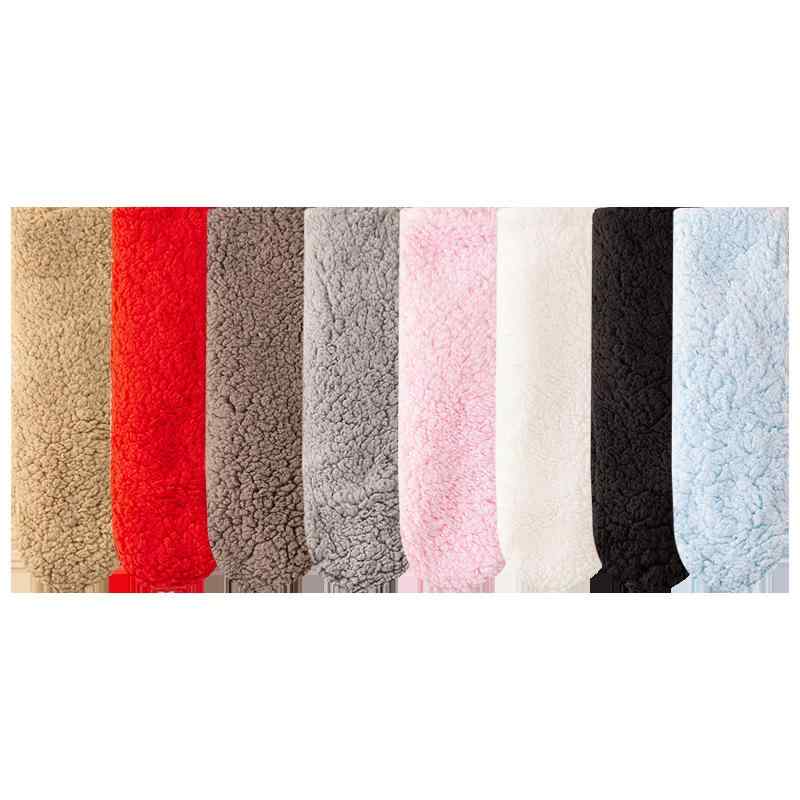 靴下 メンズ 男性用 中筒 ソックス 秋冬 厚手 裏起毛 あったか 床暖房 部屋履き リラックス ソフト口ゴム 締め付けない ポリエステル混紡 無地 シンプル(x2)