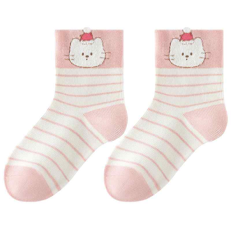 靴下 キッズ 秋冬 子供 靴下 コットン 5足セット 男の子 女の子 中筒 ソックス かわいい 幼児 小学生 通園 通学 普段使い 吸汗 防臭