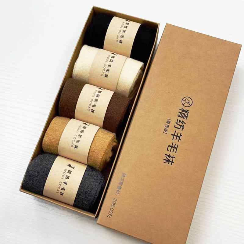 靴下 レディース メンズ ウール混紡 ニット ミドル丈 無地 ソックス 秋冬 暖かい 通気性