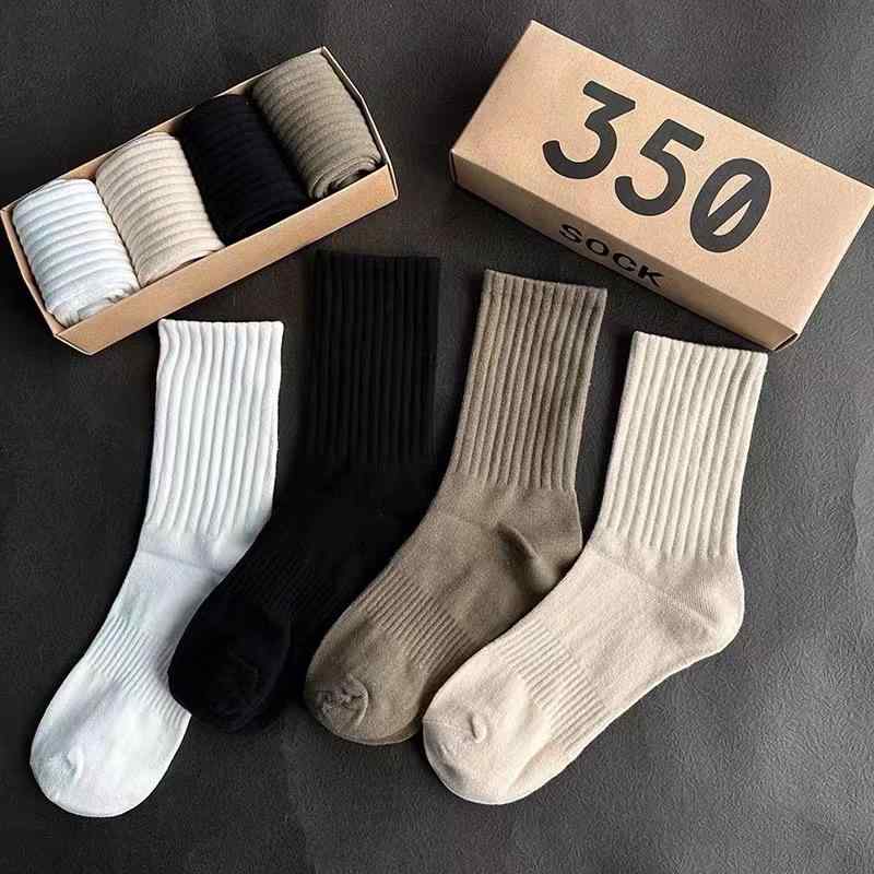 靴下 秋冬 スポーツソックス メンズ レディース 中性 白 黒 吸汗 防臭 通気性 バスケットボール クルーソックス ミドル丈ソックス 綿 混紡