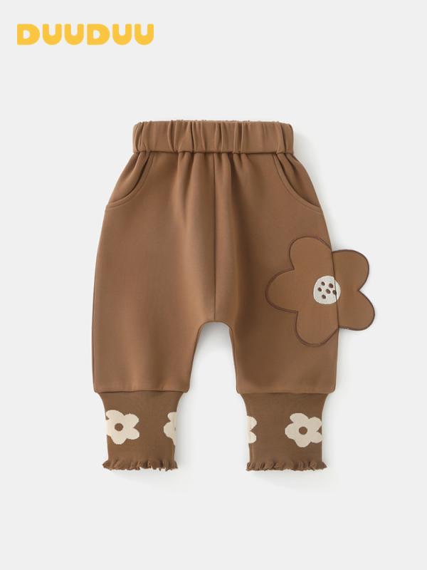 パンツ ベビー キッズ 春秋 幼児 カジュアルパンツ 子供 ズボン コットン 伸縮性 ウエストゴム 73CM 80..