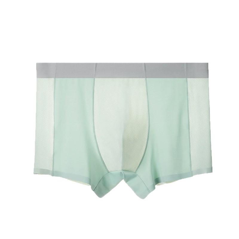 メンズ インナー 男性用 パンツ 接触冷感 吸湿速乾 通気性 無地 L XL 2XL 3XL 4XL 再生繊維 春夏(x3)