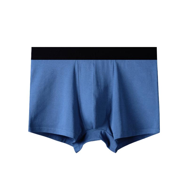 メンズ 下着 ボクサーパンツ 中腰 コットン 大きいサイズ 40支 新疆綿 再生繊維 通気 伸縮 スポーツタイプ