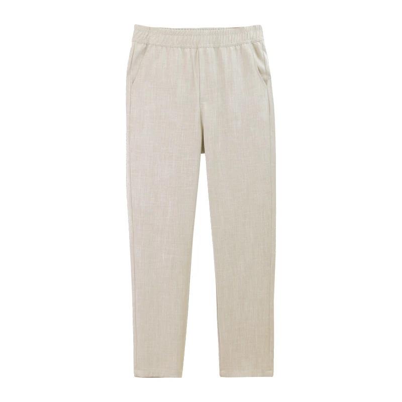 パンツ メンズ 男性用 ズボン 薄手 接触冷感 吸湿速乾 ストレート スラックス カジュアル オフィスカジ..