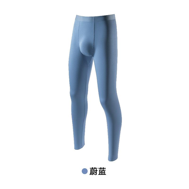 秋裤 メンズ 男性用 保温パンツ レギンス スパッツ 再生繊維 薄手 無地 L XL 2XL 3XL キャメル ターコイズ ダークグレー ブラック ・素材: 莫代尔・機能: , 保温・対象: メンズ・パンツ丈: 長ズボン・柄: 無地・層: 単層・主な生地の組成: 莫代尔・色: キャメル, スカイブルー, ダークグレー, ブラック, キャメル+スカイブルー, キャメル+ダークグレー, キャメル+ブラック, キャメル+キャメル, スカイブルー+ダークグレー, スカイブルー+ブラック, スカイブルー+スカイブルー, ダークグレー+ブラック, ダークグレー+ダークグレー, ブラック+ブラック・サイズ: L, XL, 2XL, 3XL・生地の厚さ: 適度(141-160g/平方メートル)・対象年齢: 若者（18～40歳）・主な生地の組成含有量: 90%～95%・シームレス: はい・アイテム: 保温パンツ, メンズ秋パンツ, 秋パンツ メンズ