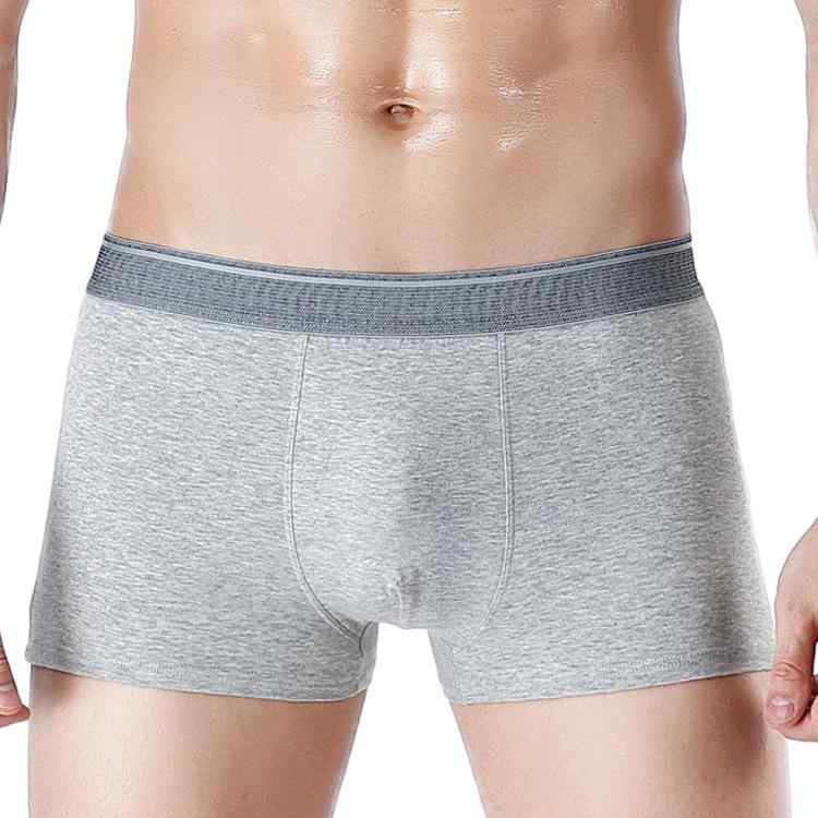パンツ 男性用 綿 U凸 大囊袋 中腰 通気性 無地 メンズ ボクサーパンツ コットン