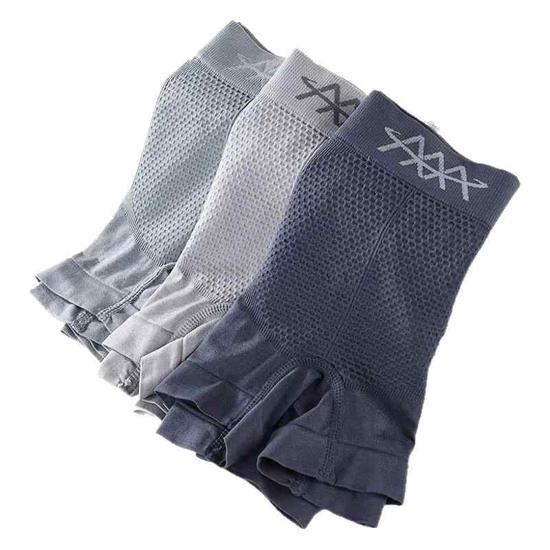 パンツ 男性用 ボクサーパンツ 3枚セット 吸湿性 通気性 無縫製 スポーツ 普段使い 中腰 伸縮性 カモフラージュ柄(x2)