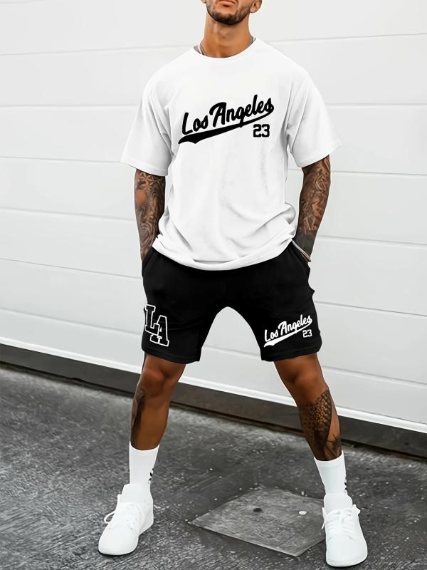 Tシャツ メンズ カジュアルセットアップ 半袖短パン ポリエステル ストリート 3Dプリント ルームウェア 普段使い 部屋着 春夏