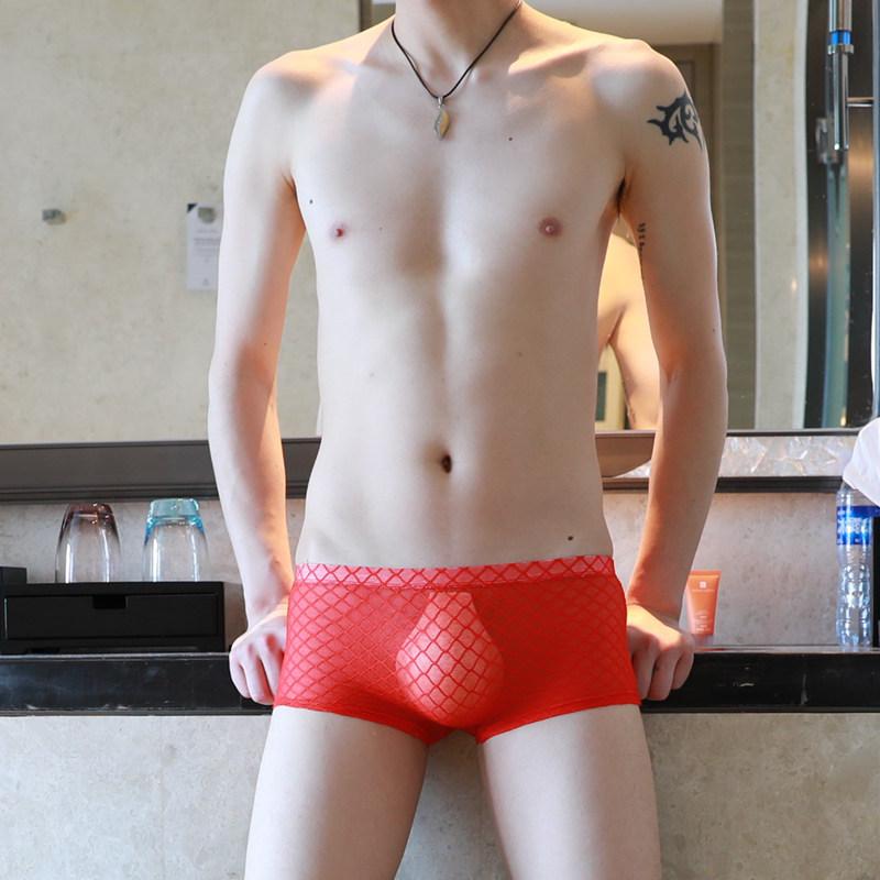 パンツ メンズ 男性用 ローライズ ビキニ ブリーフ 通気性 メッシュ 薄手 軽量 伸縮性 アンダーウェア ショーツ インナー 白 赤 黒