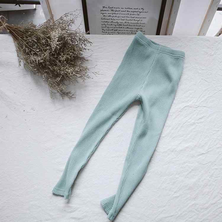 パンツ キッズ 子供服 男女兼用 スパッツ レギンス 綿 混紡 無地 シンプル 伸縮性 柔らかい 快適 深灰 ..