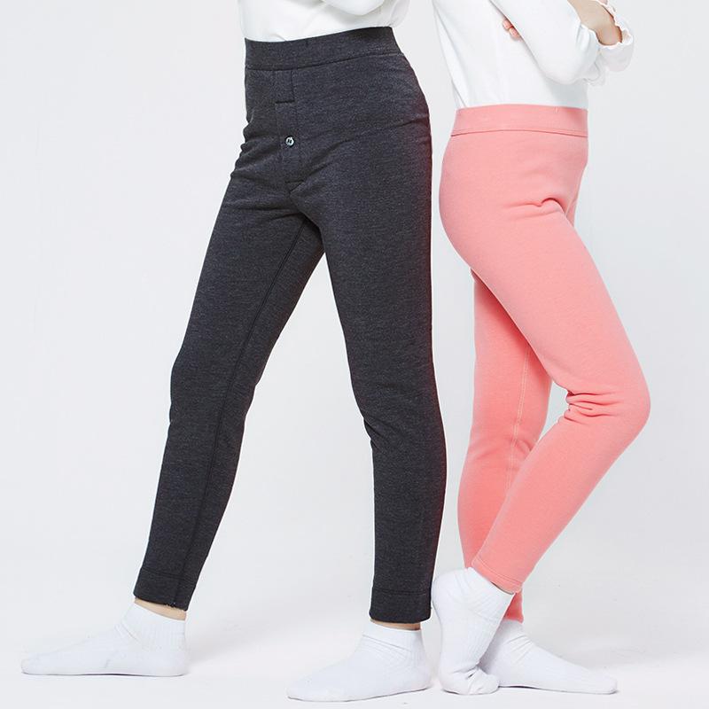 子供用パンツ キッズ 三層構造 裏起毛 厚手 冬用 コットン ズボン 男の子 女の子 大童 90cm 100cm 110c..