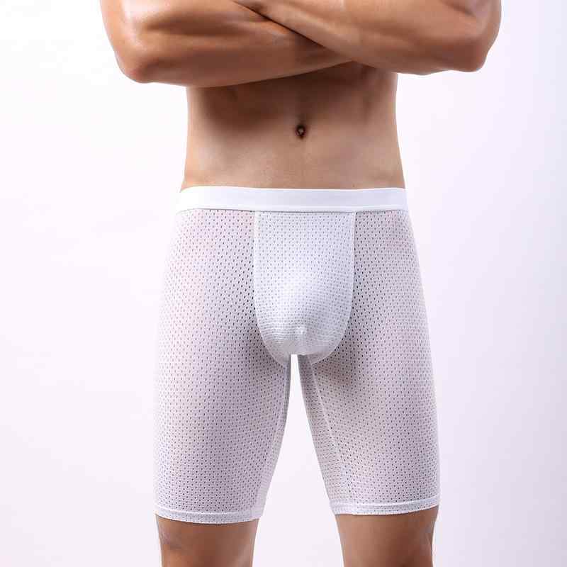 Other - メンズ スポーツ インナー 平角パンツ 接触冷感 吸湿速乾 メッシュ 通気性 男性用 ボクサーパンツ ランニング ショーツ 黒/グレー/白/ワインレッド/ネイビー/ブルー