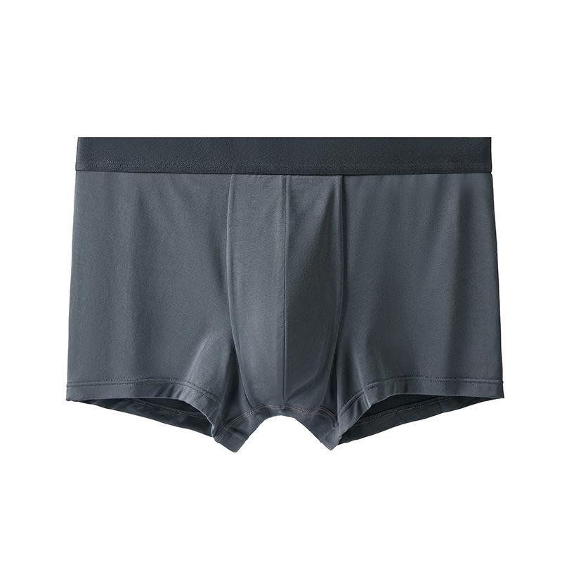 LINEAR shopのパンツ メンズ 男性用 ボクサーパンツ モダール 無地 シームレス 中間ウエスト 通気性 スポーツ オールシーズン｜アングル2