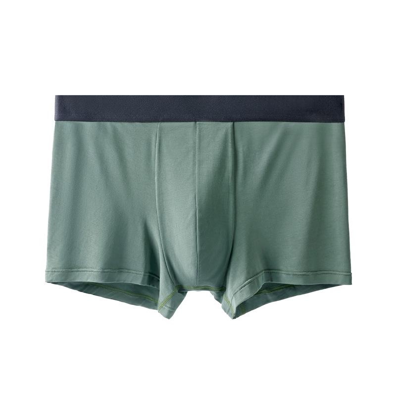 LINEAR shopのパンツ メンズ 男性用 ボクサーパンツ モダール 無地 シームレス 中間ウエスト 通気性 スポーツ オールシーズン｜アングル3