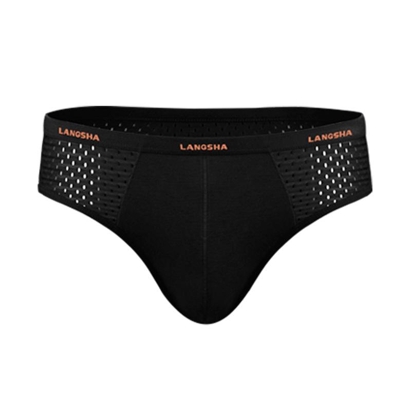 下着 メンズ 男性用 ボクサーパンツ ブリーフ 無地 接触冷感 竹繊維 通気性 スポーツ 伸縮性 黒 紺色 グレー 紫色(x3)