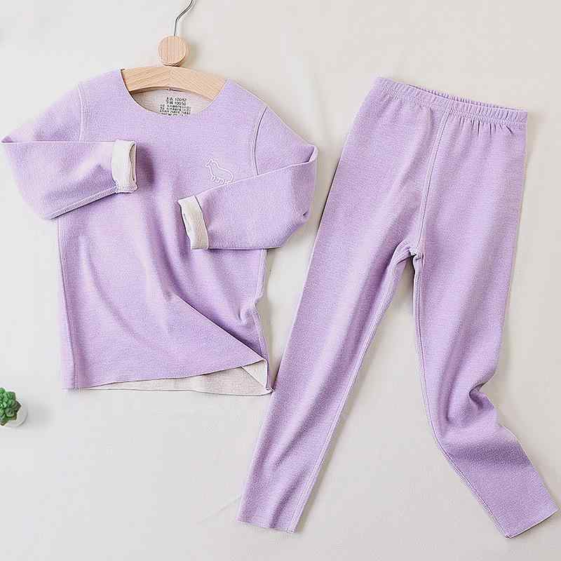 子供用インナーウェア 上下セット 春秋 男の子 秋服 冬服 女の子 羊毛混 ルームウェア パジャマ 部屋着 無縫製 伸縮性 防寒 抹茶 緑 向日葵 黄色 ローズ ピンク 天空色 ブルー