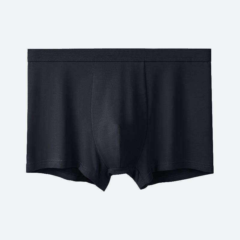 パンツ 男性用 下着 中腰 ボクサーパンツ 通気 防臭 綿 コットン シームレス ソフト 肌着 部屋着 L XL 2XL 3XL ブラック ブルー ピンク グレー ネイビー(x3)