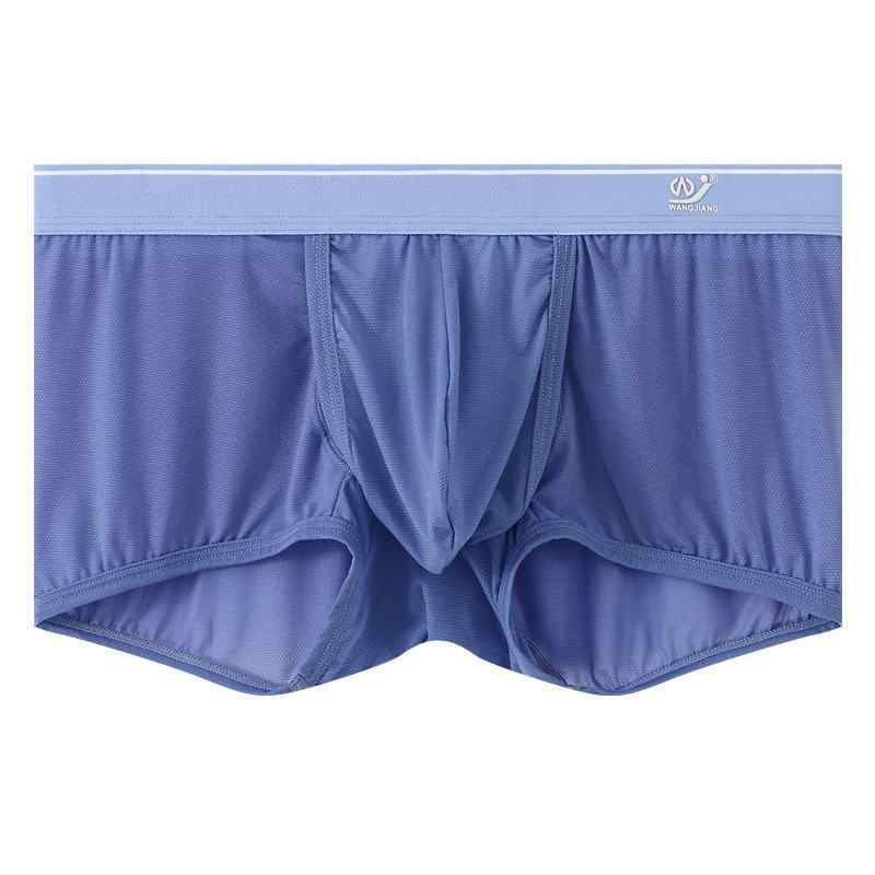 2個セットパンツ 男性用 ボクサーパンツ 接触冷感 速乾 無地 M L XL XXL XXXL ホワイト ブラック 軍緑 グレーブルー 薄紫 ピンク系