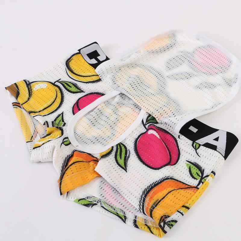 下着 男性用 前開き ローライズ ボクサーパンツ メッシュ 通気性 スポーツ 運動 伸縮性 無地 M L XL XXL