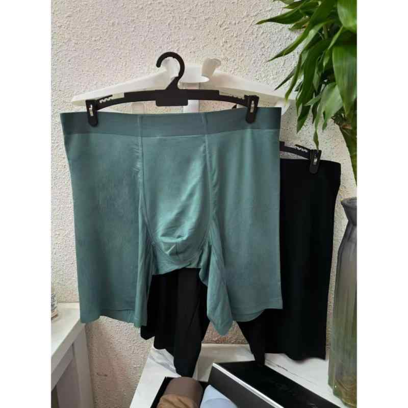 パンツ 男性用 再生繊維 ボクサーパンツ スポーツ 無地 L XL XXL XXXL XXXXL 接触冷感 通気性(x3)