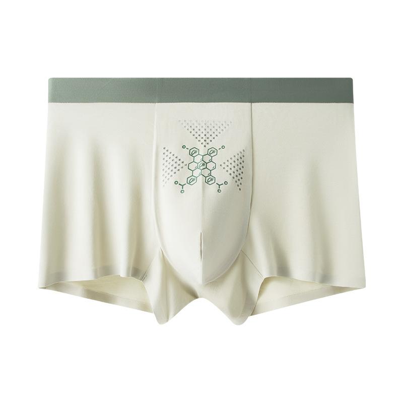 下着 メンズ 男性用 ボクサーパンツ モダール 無縫製 通気 短パン L XL 2L 3L ブラック グレー ブルー 春夏秋冬(x3)