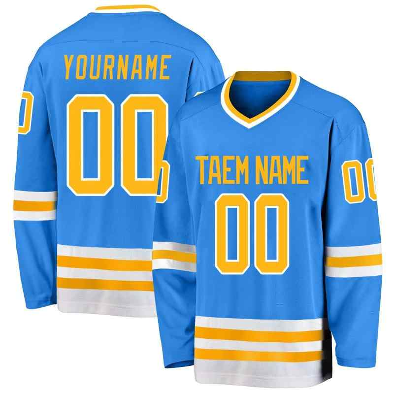 Tシャツ メンズ 男性用 長袖 Vネック 3Dデジタルプリント アイスホッケー スポーツウェア トップス カ..