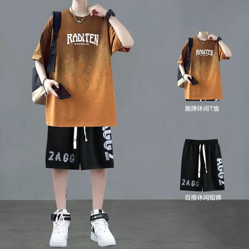 Tシャツ メンズ ジャージ セットアップ 上下 2点セット 半袖 短パン スポーツウェア 接触冷感 ポリエス..