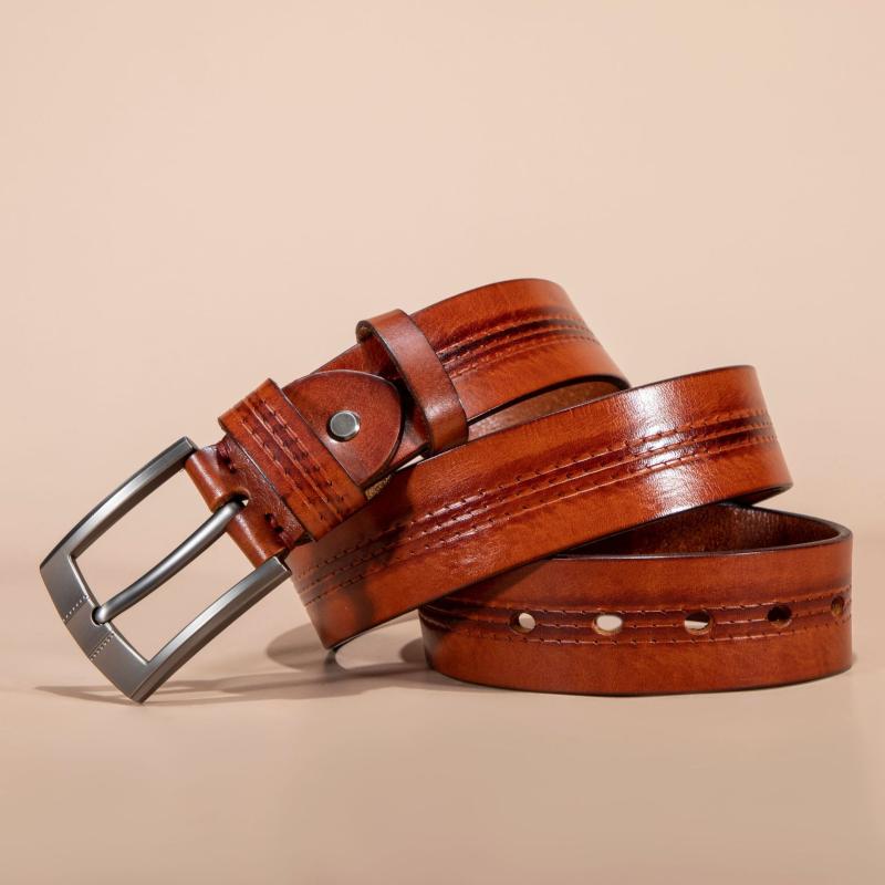 2個セットベルト メンズ 革 牛革 レザー 男性用 紳士用 幅広 ウエストバンド カジュアル レトロ ヴィンテージ アフリカ 南米 東南アジア 北米 東北アジア 中東
