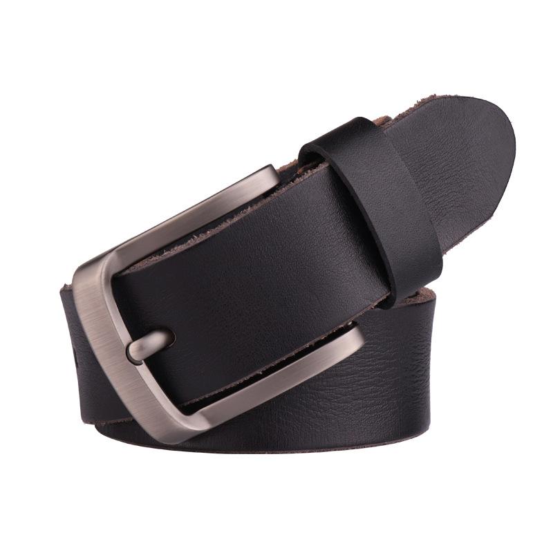 ベルト 男性用 革 牛革 レザー ピンバックル ウエストバンド 黒 ブラック ブラウン 100cm 105cm 110cm 115cm 120cm 125cm 130cm(x2)