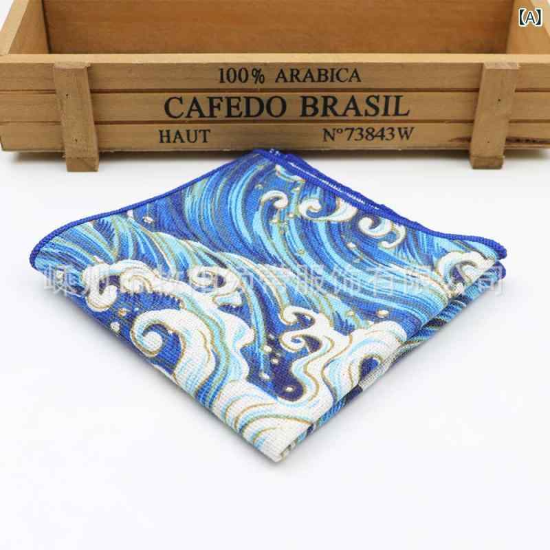 ハンカチ メンズ 男性用 コットン ポケットチーフ フォーマル ビジネス 結婚式 スーツ 胸元 正装 綿 配飾(x2)