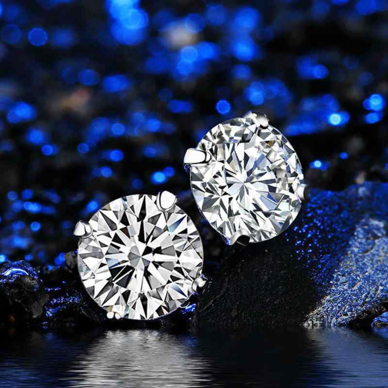 ピアス 男女兼用 ジルコニア シルバー925 電気メッキ加工 カラフル スクエア ラウンド シルバー ゴールド ピンク系 ブラック 約15mm 2mm 25mm 3mm 4mm 5mm 6mm 7mm 8mm 9mm 10mm